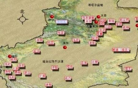 西域三十六国中的七强分在是哪几个 他们有多强