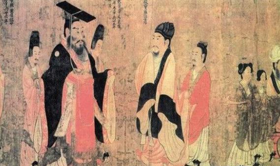 陈叔宝下跪宠妃张丽华，是真爱还是昏庸