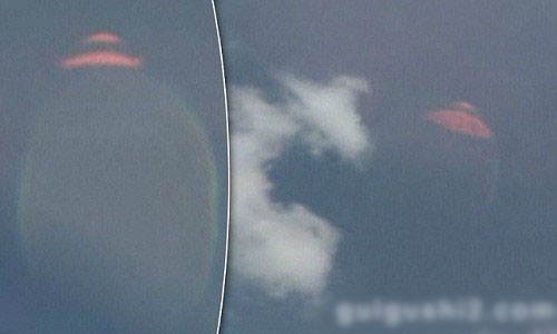 谷歌街景拍到幽浮