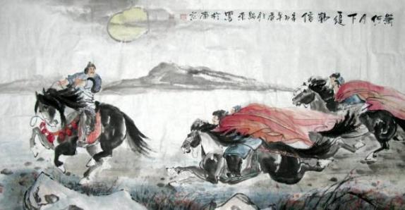 萧何月下追韩信,是韩信的计谋吗