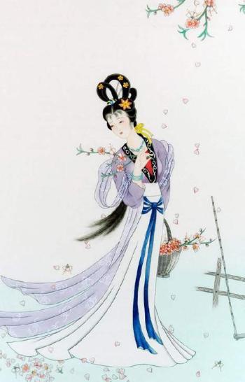 黛玉葬花的诗意美，其他版本根本无可比拟
