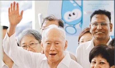 新加坡人民行动党创始人之一 新加坡国父李光耀简介