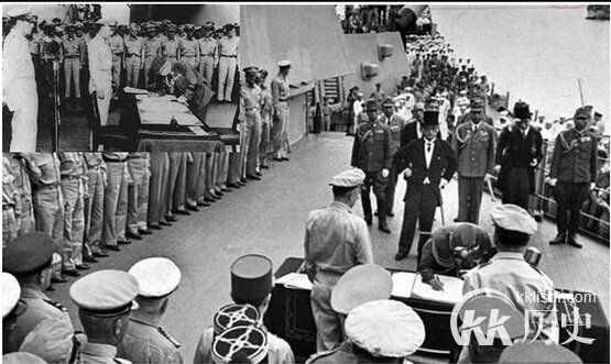 1945年9月3日9时日本无条件投降签字仪式（组图）