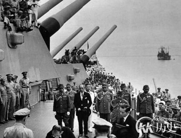 1945年9月3日9时日本无条件投降签字仪式（组图）