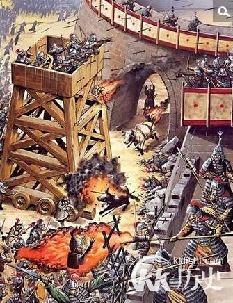 古代战争攻城武器盘点：投石器和云梯最常见