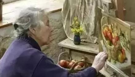 日本小说家渡边淳一的引路人 画家摩西奶奶