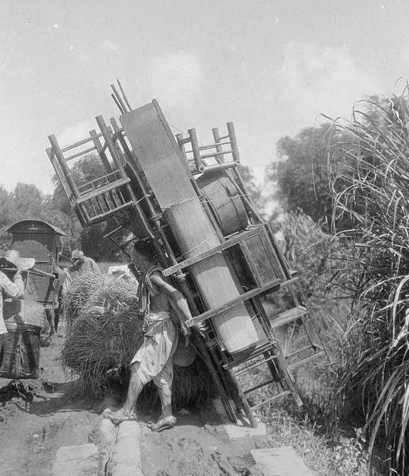 民国初期百姓靠什么来运输东西