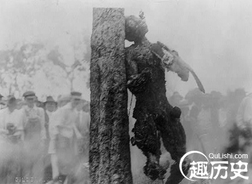 美国对黑人的孽待 美国历史上的阴暗面曝光