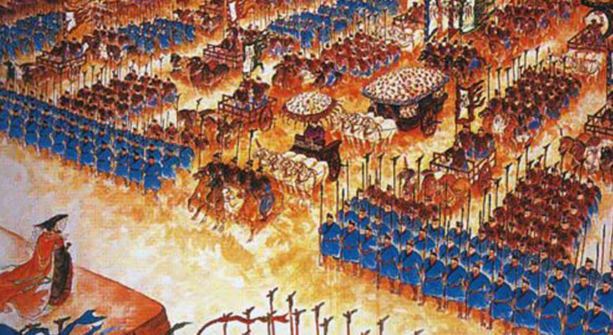中国史上第一次阅兵,八百诸侯参观,距今已有3000年?