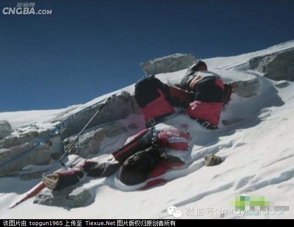 珠峰上的死亡路标