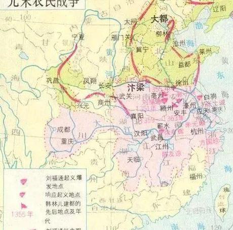 古代南北战争中,为何只有明朝能够从南方逆推战胜北方