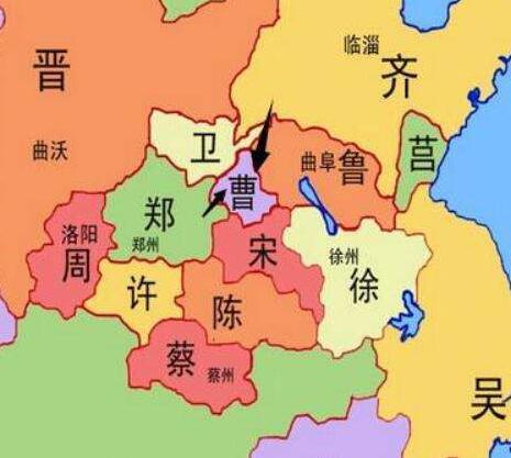 周朝诸侯国：曹国的发展史