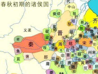 春秋时期的国家有多少个呢 哪些才是一流的强国呢