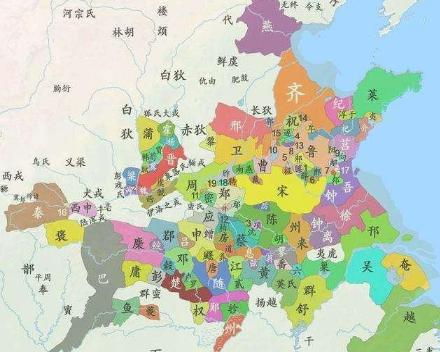 春秋时期的国家有多少个呢 哪些才是一流的强国呢