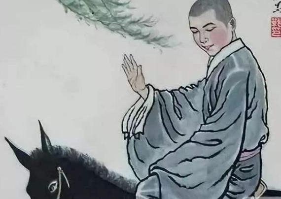 他本是一和尚,因一首诗名扬天下