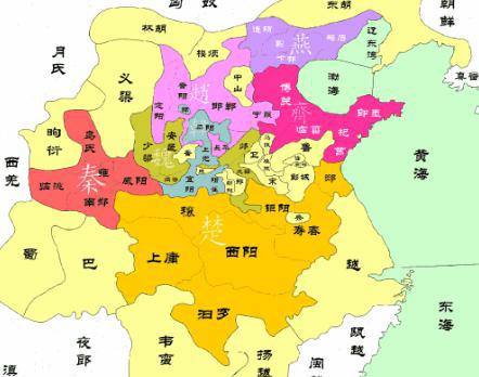 战国七雄为何说是六个呢 难道韩国算不上吗