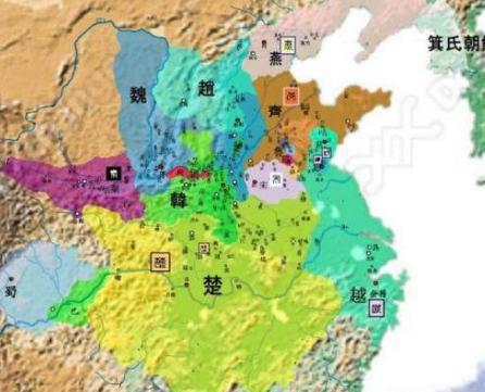 战国七雄为何说是六个呢 难道韩国算不上吗