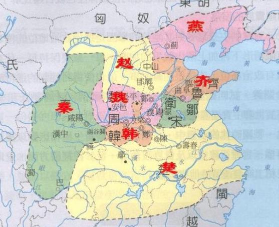 韩国在战国时期处于什么地位