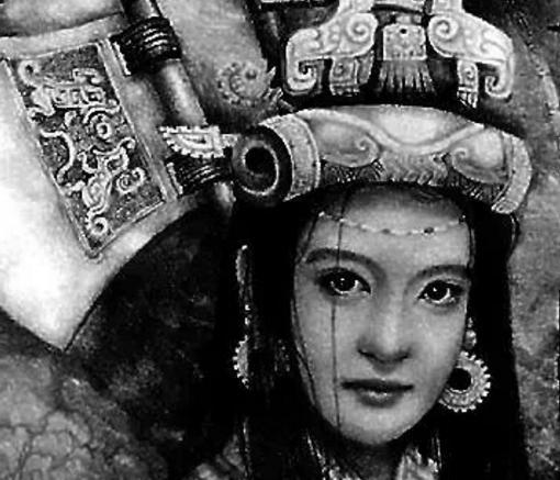 神话传说中的一位女战神,直到发现陵墓才知道是真的