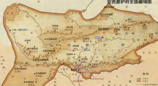 大唐帝国的西方前线:揭秘安西四镇的重要性