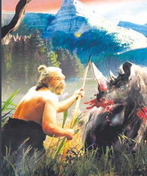 尼安德特人：现代欧洲人祖先的近亲，因其化石发现于德国尼安德特山谷而得名