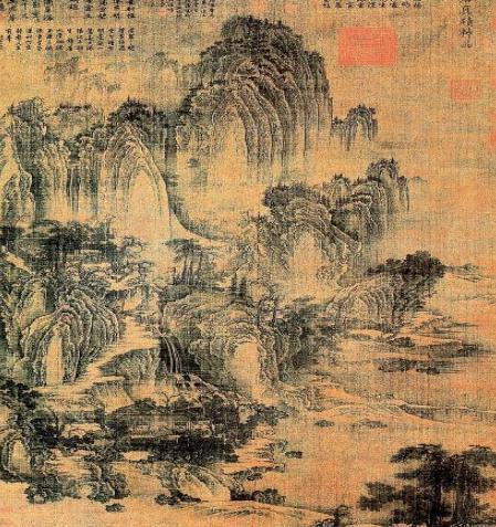 中国五代四大家:荆浩、关仝、董源、巨然