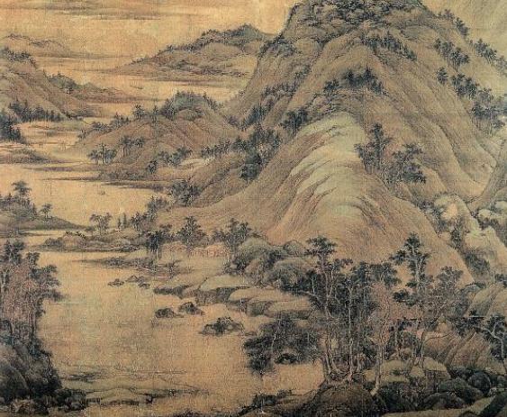 中国五代四大家:荆浩、关仝、董源、巨然