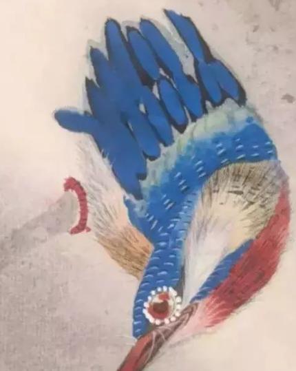 张其翼原来是这样画翎毛！