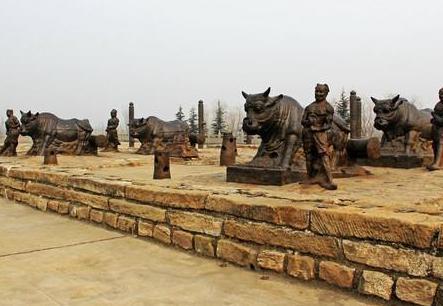 黄河铁牛经历1300年 依旧完好无损