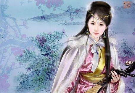 汉朝时宫庭画师毛延寿要在王昭君的画像上做手脚