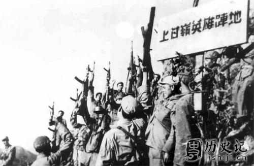 抗美援朝上甘岭战役 蒋介石放言无人是毛泽东的对手