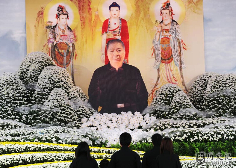 如此阵容！台黑帮大哥出殡两万帮派人士送行